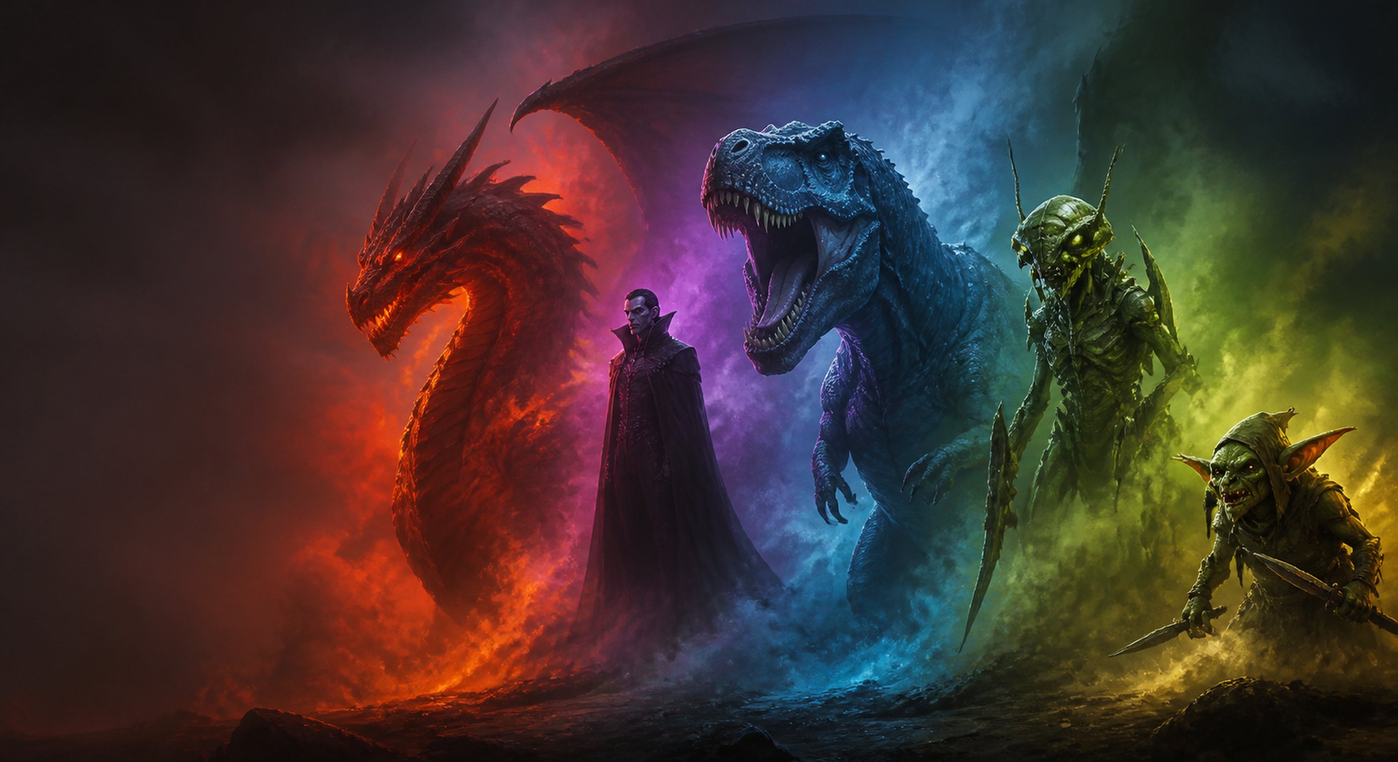 MTG tribal and typal decks — dragons, vampires, dinosaurs, slivers and goblins